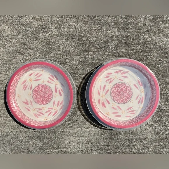 Temptations Kitchen Old World Red Diameter Pie Dish Set